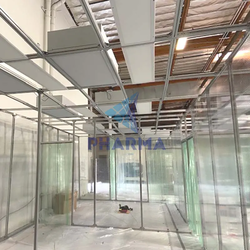 high-energy softwall cleanroom inquire now for herbal factory 7