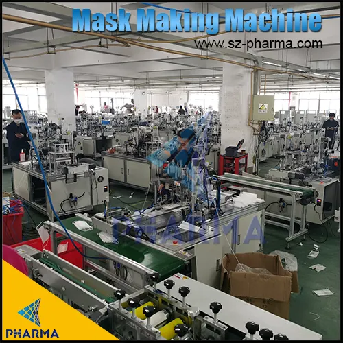 Video technischer Support vollautomatische Maskenherstellungsmaschine 6