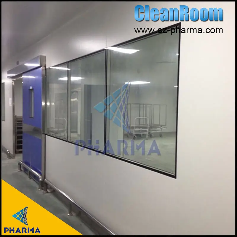 Sala limpia con diferentes niveles de limpieza Taller GMP 7