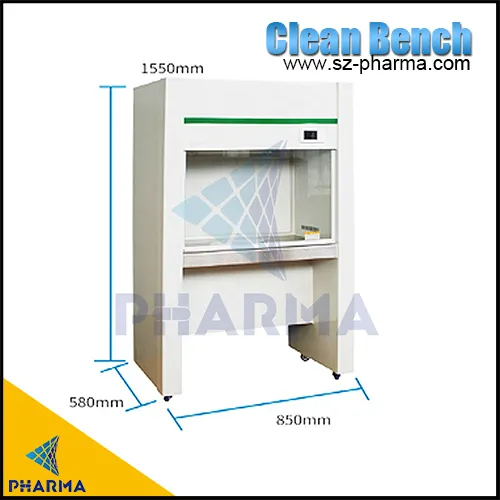 SS304 Lab Air Flow Min Tabletop Clean Bench 6