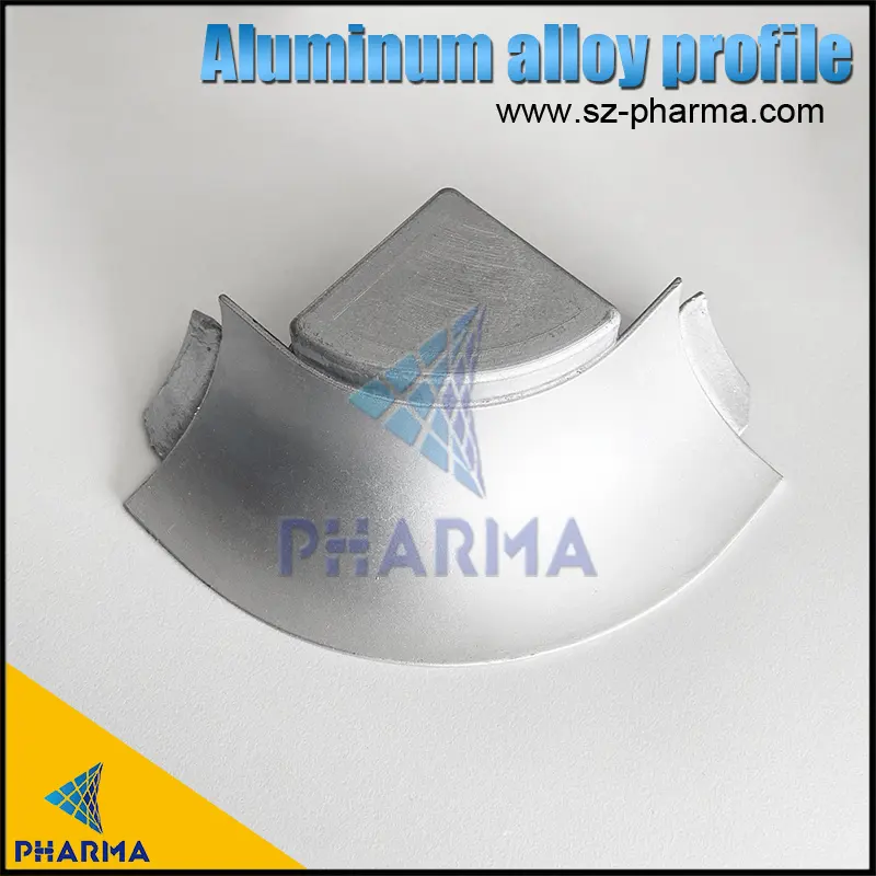 prix usine de profil de salle blanche pharmaceutique en aluminium 1