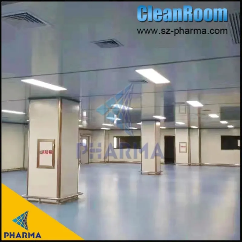 Instalação modular de sala limpa com manual 7