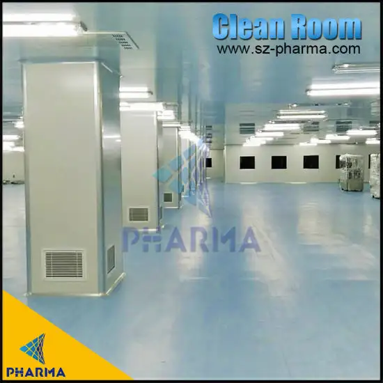 Projet de salle blanche portable, prix d'usine, cabine propre mobile standard GMP 5