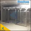 Bewegliche Laminar-Flow-Hauben-Reinigungskabine mit Rad 4