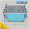 Bewegliche Laminar-Flow-Hauben-Reinigungskabine mit Rad 7