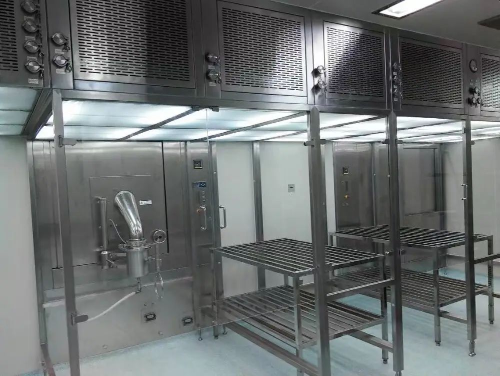 PHARMA recentemente proprietária de sistema de chuveiro de ar para fábrica de cosméticos 2