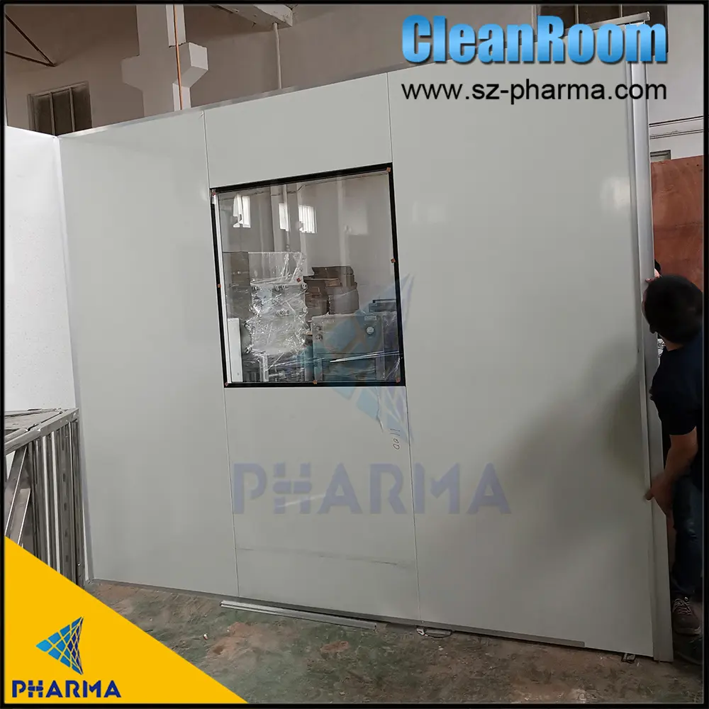 Quarto ISO8 desinfetado modular para equipamento de enchimento da destilação 7