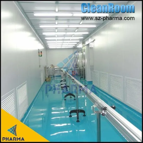 Sala de hospital com isolamento de pressão negativaQuarto limpo pré-fabricado1 1