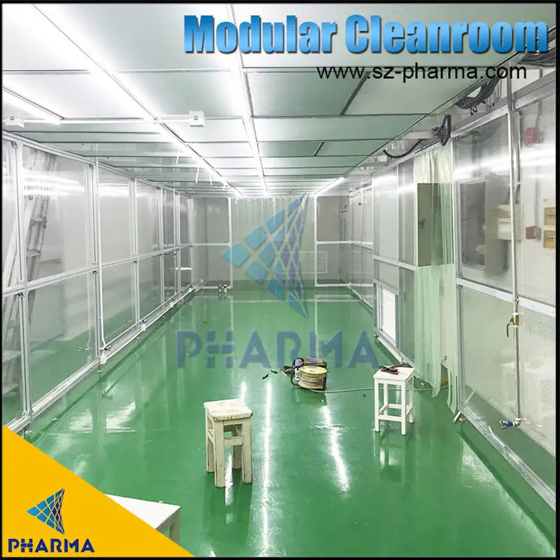 Modulares staubfreies Reinraumkontrollsystem mit FFU-Lüfter 2