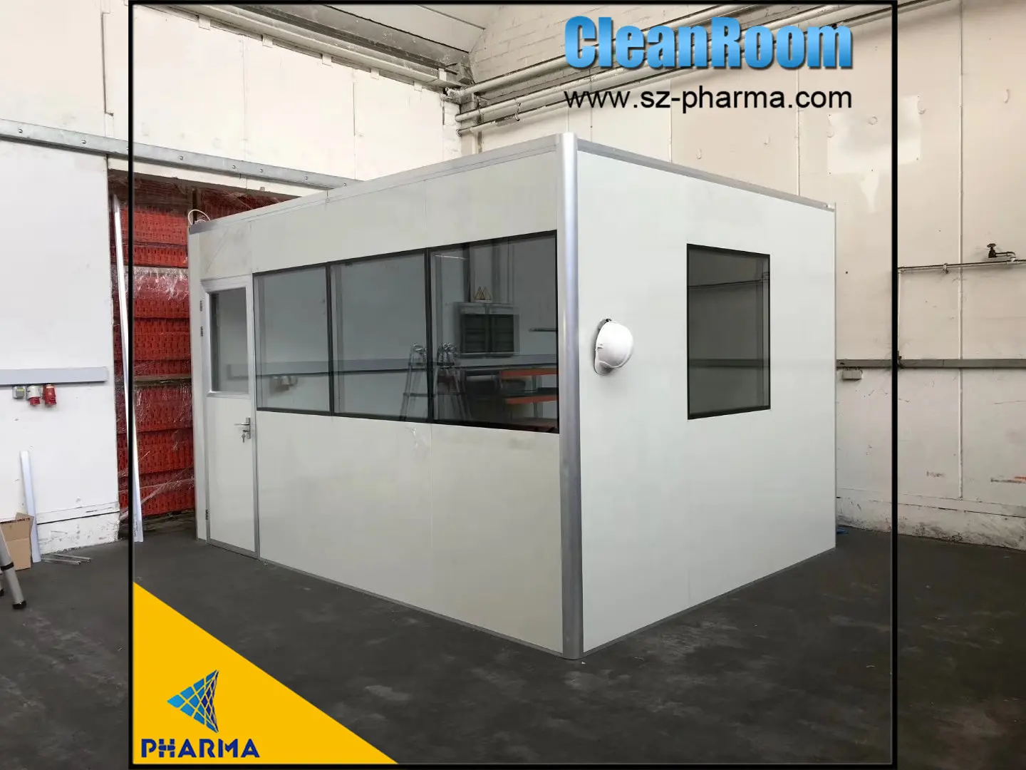 Ffu Clean Room With Elevated Floor 4