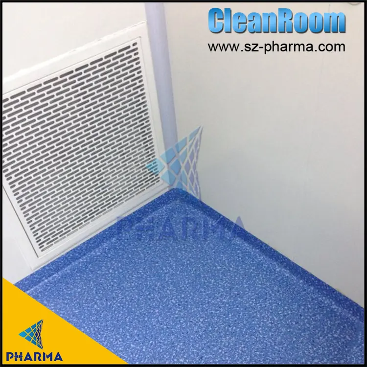 Sala desinfetada modular dura do painel de parede do tipo sanduíche do chuveiro de ar do ISO 7 7