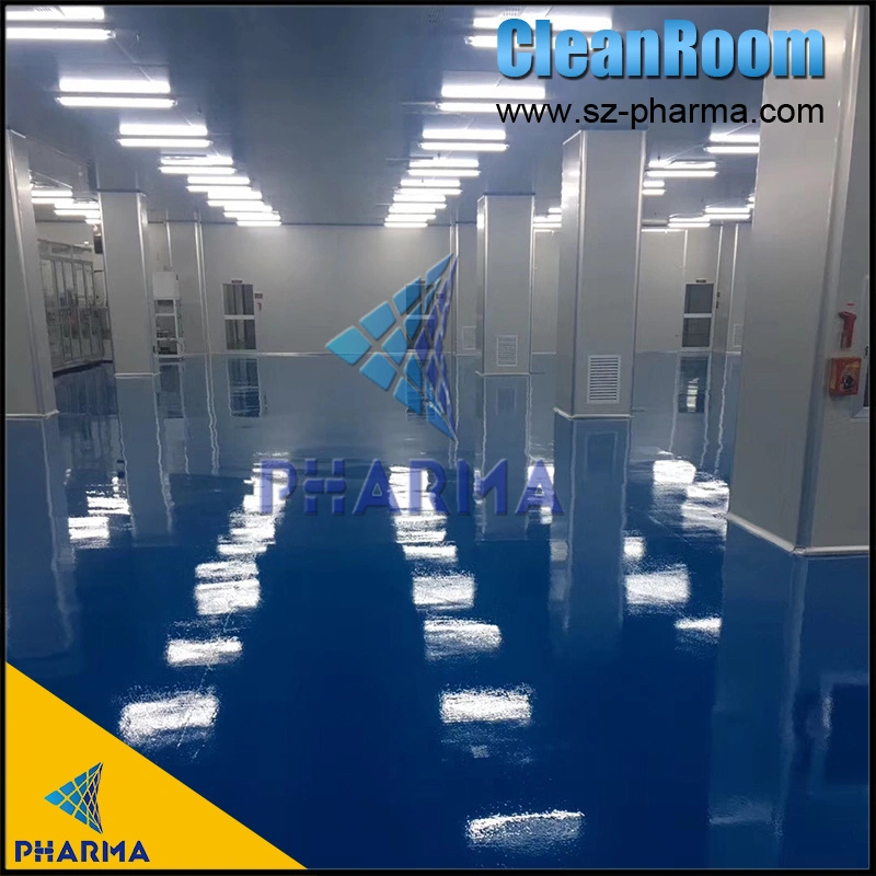 Sala limpa modular do nível 100-1000000 da classe farmacêutica 1