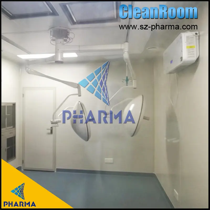 Sala limpia modular de nivel de clase farmacéutica 100-1000000 3