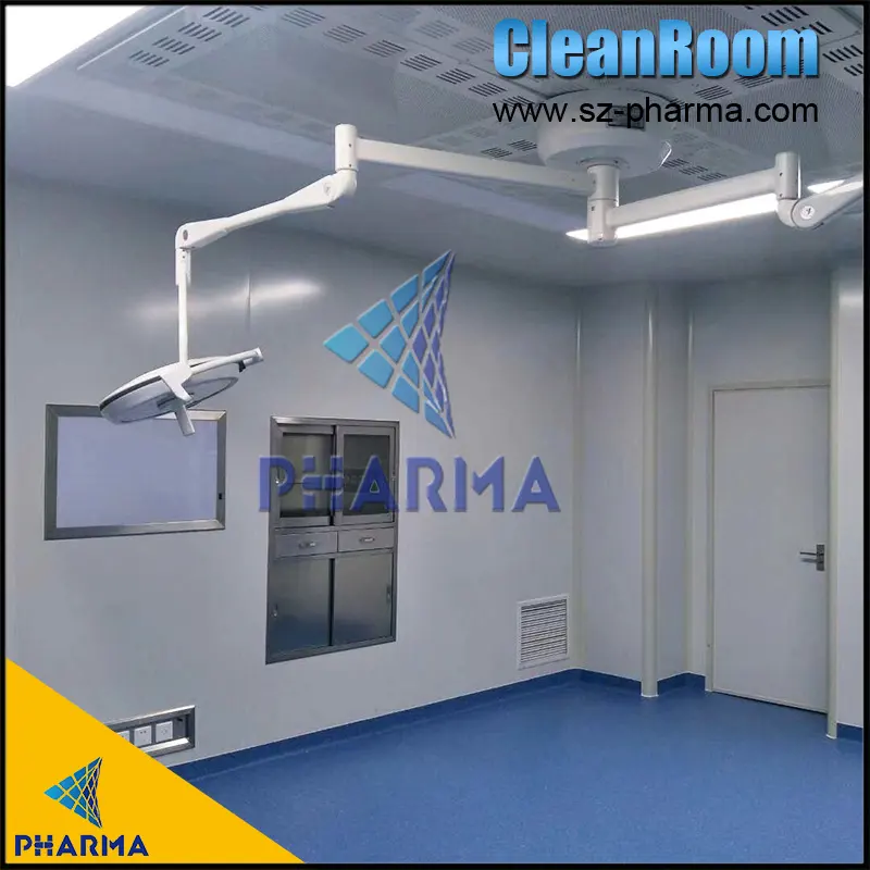 Sala limpia modular de nivel de clase farmacéutica 100-1000000 5