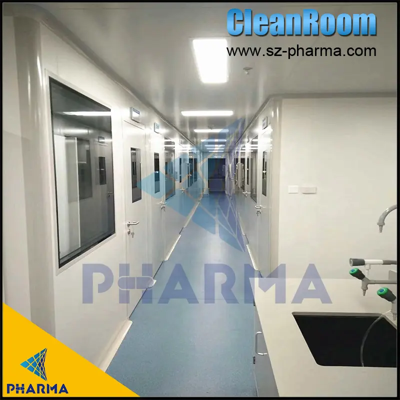 Salle blanche de chambre d'hôpital d'isolement de pression négative 2
