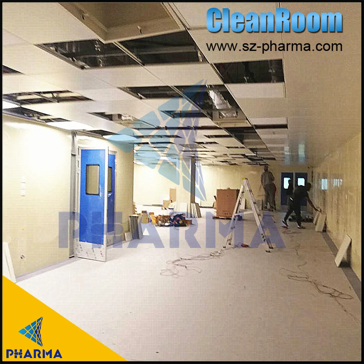 Sala limpa pré-fabricada de 50 quadrados mais barata