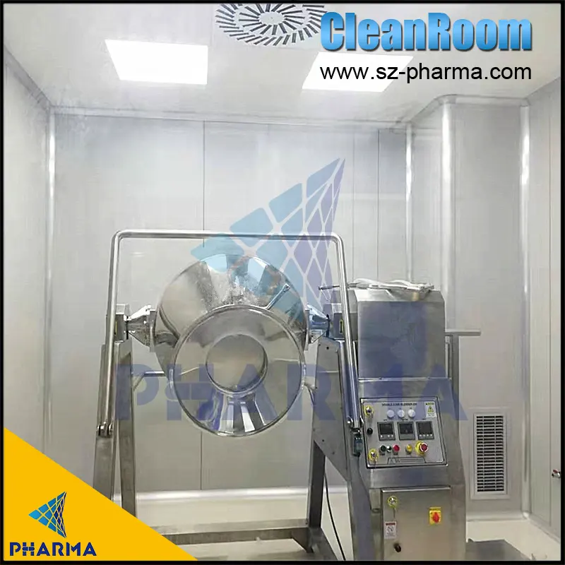 Reinraum-Hepa-Filter-Abluftventilator-Reinraum, ISO 5-8 modularer Labor-Reinraum 1