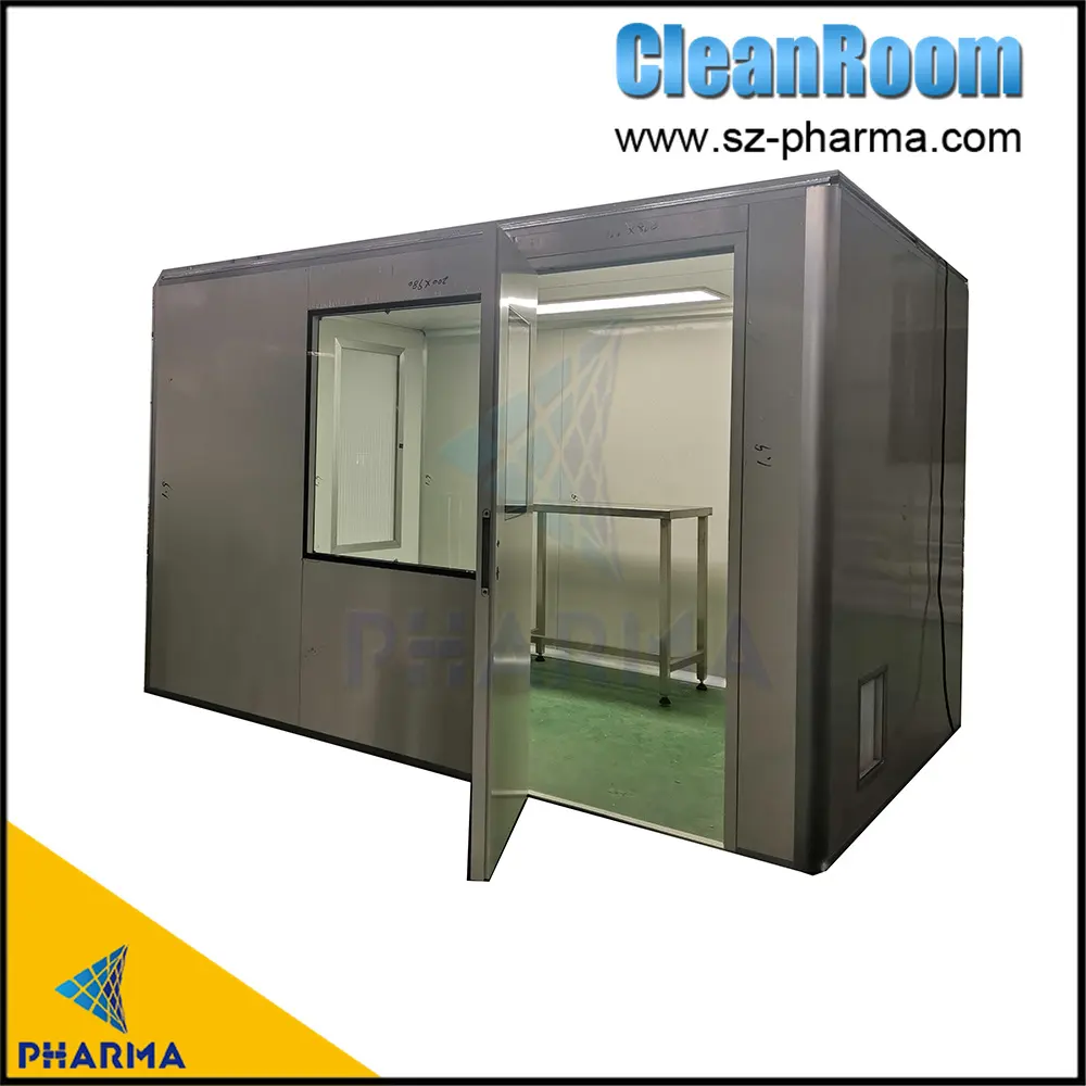 Reinraum-Hepa-Filter-Abluftventilator-Reinraum, ISO 5-8 modularer Labor-Reinraum 4
