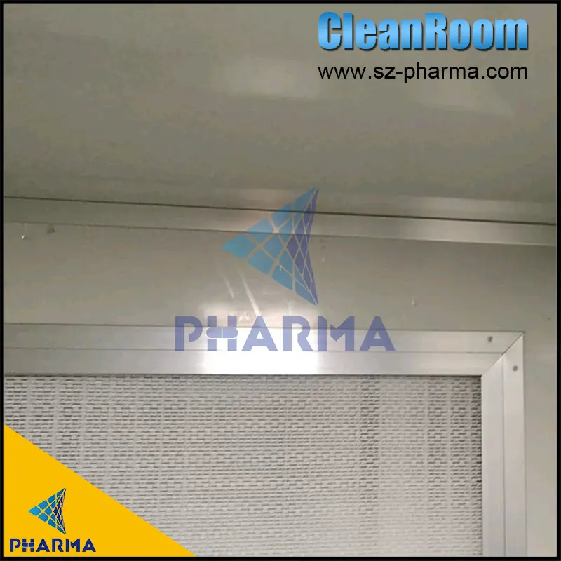 Reinraum-Hepa-Filter-Abluftventilator-Reinraum, ISO 5-8 modularer Labor-Reinraum 7