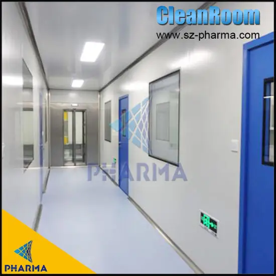 class 100 hepa filter unit Class B GMP factory air clean modular cleanroom 6