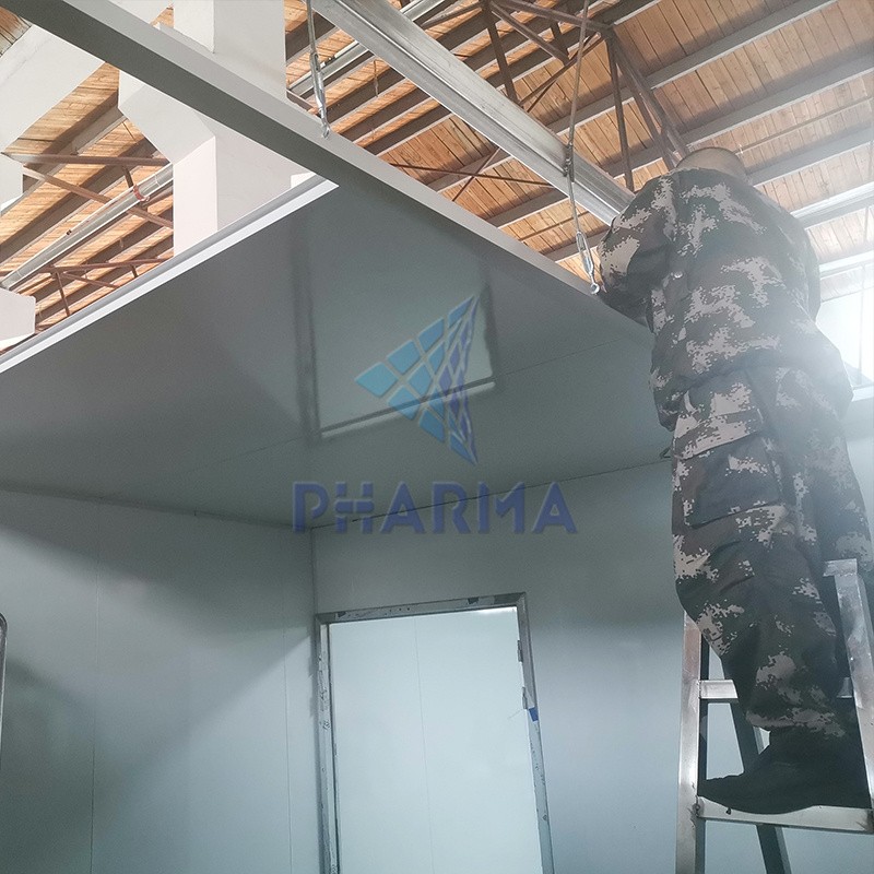 product-IOS 8 Class 100000 Soft PVC Wall Mini Portable Clean Room-PHARMA-img