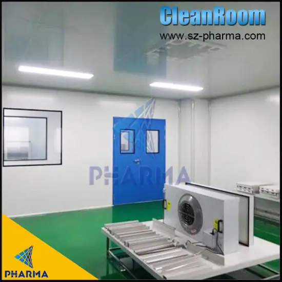 class 100 hepa filter unit Class B GMP factory air clean modular cleanroom 1