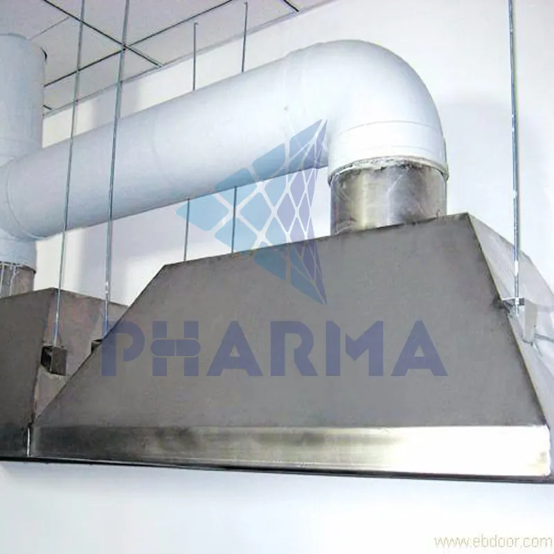 Extrator PBF das emanações do teto do laboratório dos SS 304 4