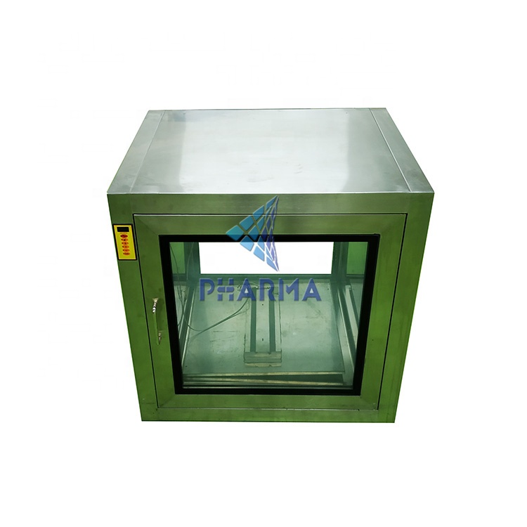 Caja de paso de enclavamiento de laboratorio Caja de flujo laminar Caja de paso estática Ventana de paso de PCB 15