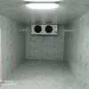 Chambre froide de panneau sandwich de polyuréthane -40~10 avec la porte coulissante 2