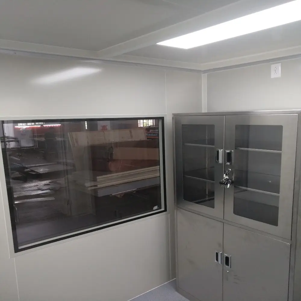 Sala desinfetada para tela LCD do telefone que reforma o quarto livre de poeira 3