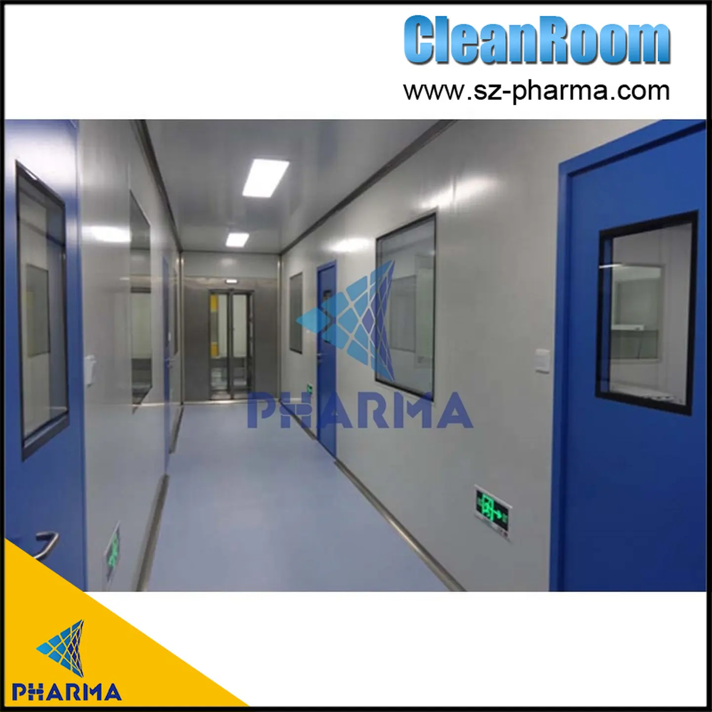 GMP clean room project by HVAC system