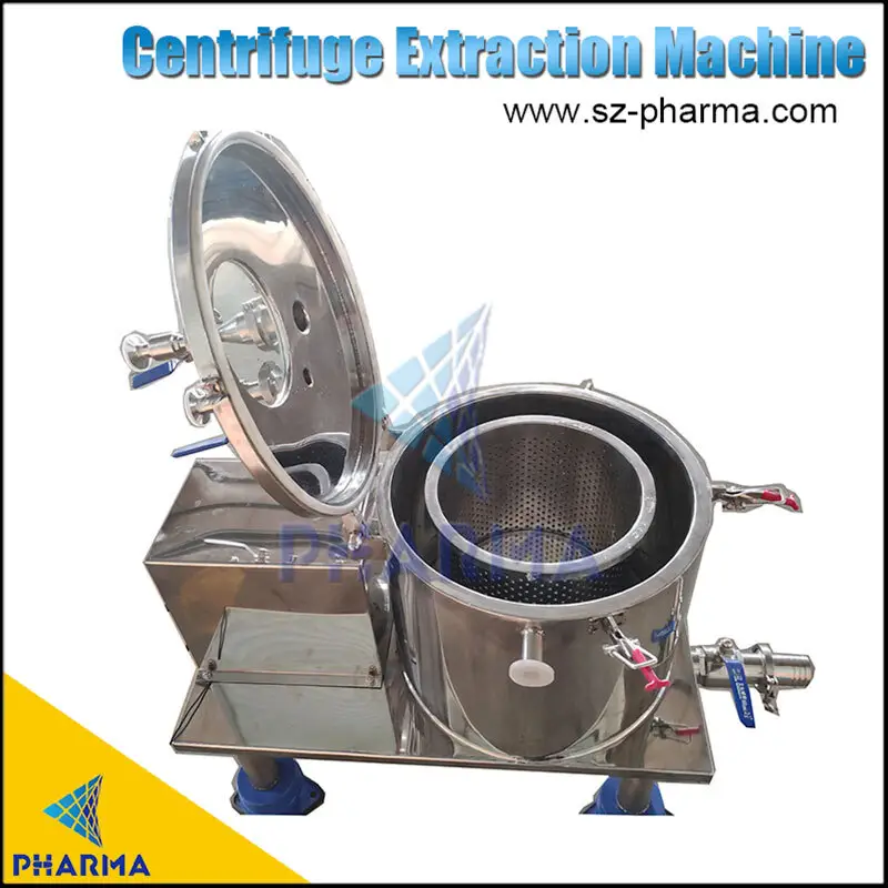 Automatic Centrifuge Extraction Machine With Basket Filter Bag 1