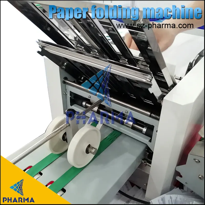 Mini-Papierfaltmaschine mit einer Geschwindigkeit von 200 Blatt/Min 2