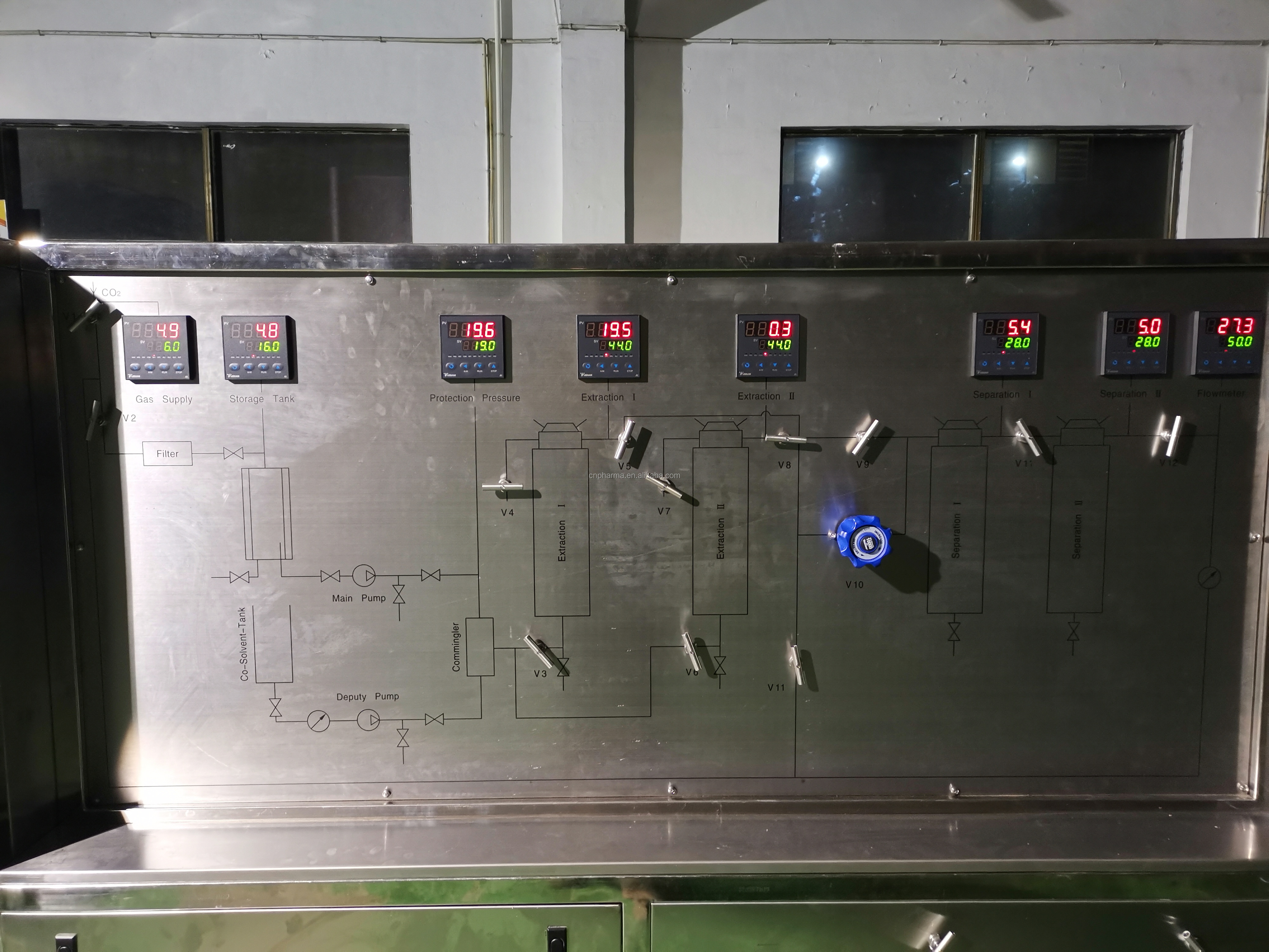 10L+10L co2 supercritical fluid extraction machine 11