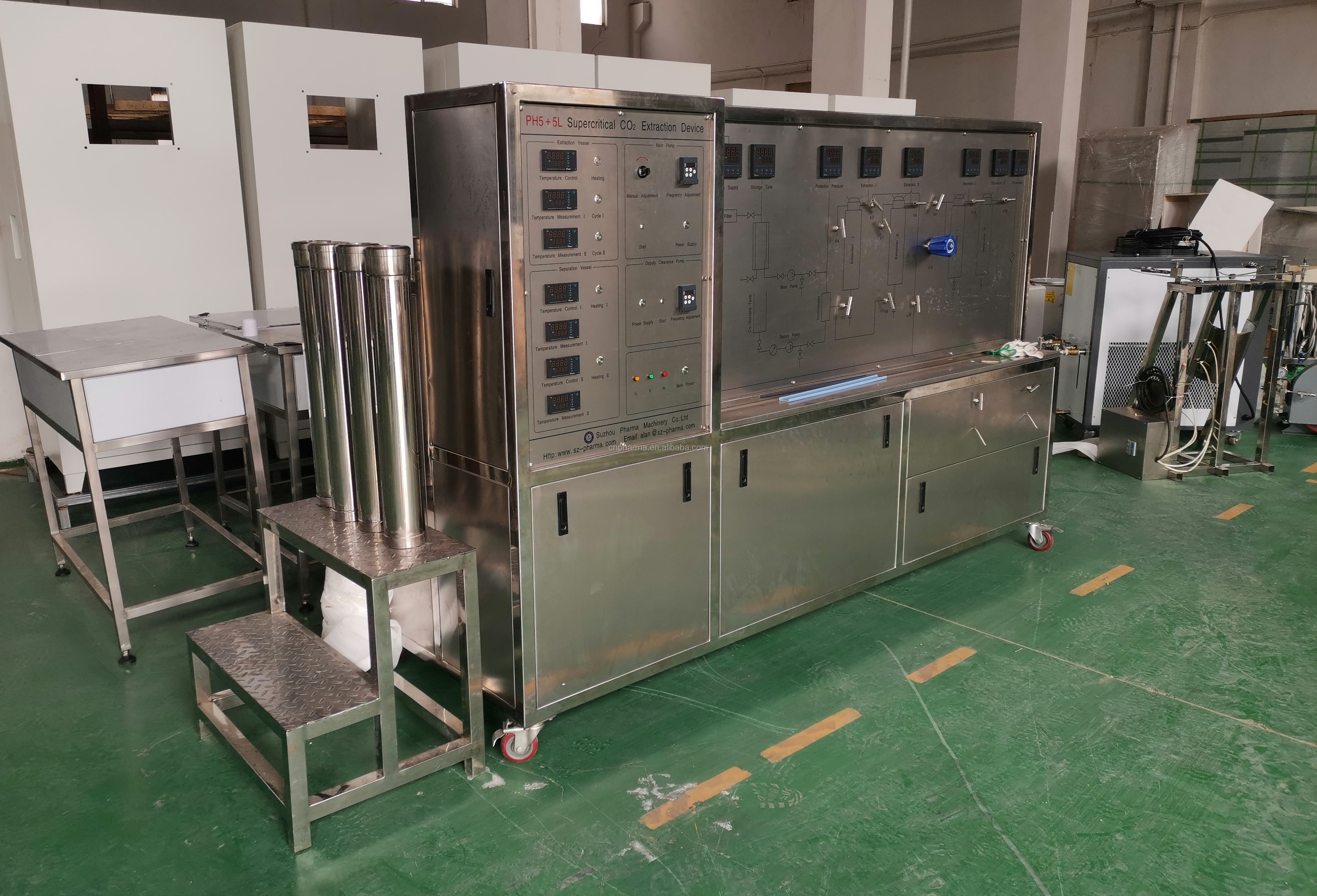 10L+10L co2 supercritical fluid extraction machine 13