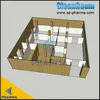 غرفة الأبحاث الصيدلانية الجاهزة GMP Cleanroom 3