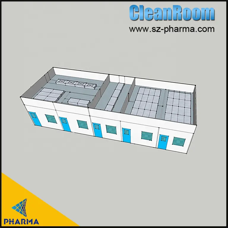 Cabina limpia de magnesio en forma de panal+vidrio 6