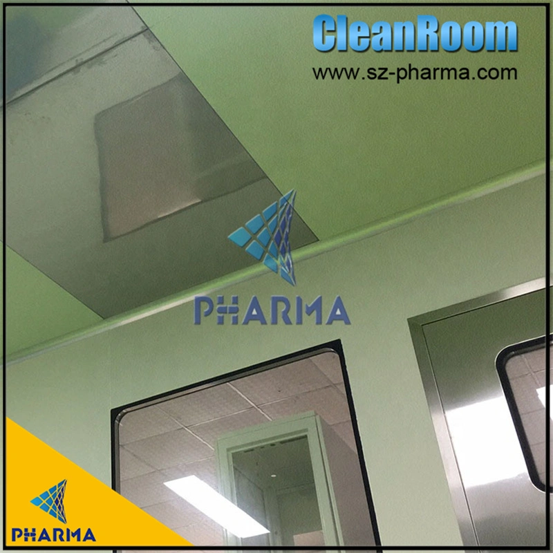 Sala limpia de flujo de aire laminar vertical de fábrica de jugos 1