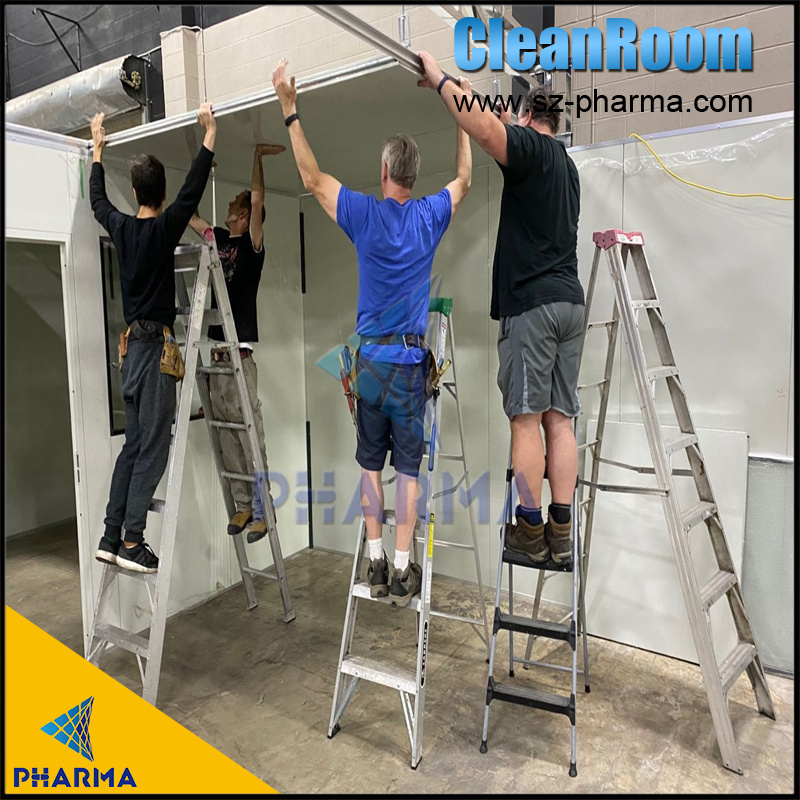product-PHARMA-Workshop dust free room Class 100 Modular Clean Room Cleanroom-img