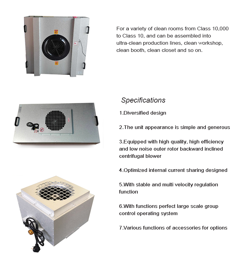 product-PHARMA-H14 HEPA fan filter unit FFU manufacturer-img-1