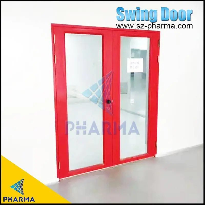 Puerta corredera automática rápida para sala limpia 1