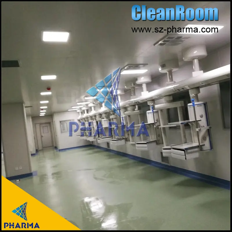 Sala limpa pré-fabricada em classe 100000 modular 6