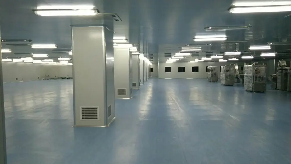 panneau de salle blanche commerciale Raccords de salle blanche renseignez-vous maintenant pour une usine d'électronique 4
