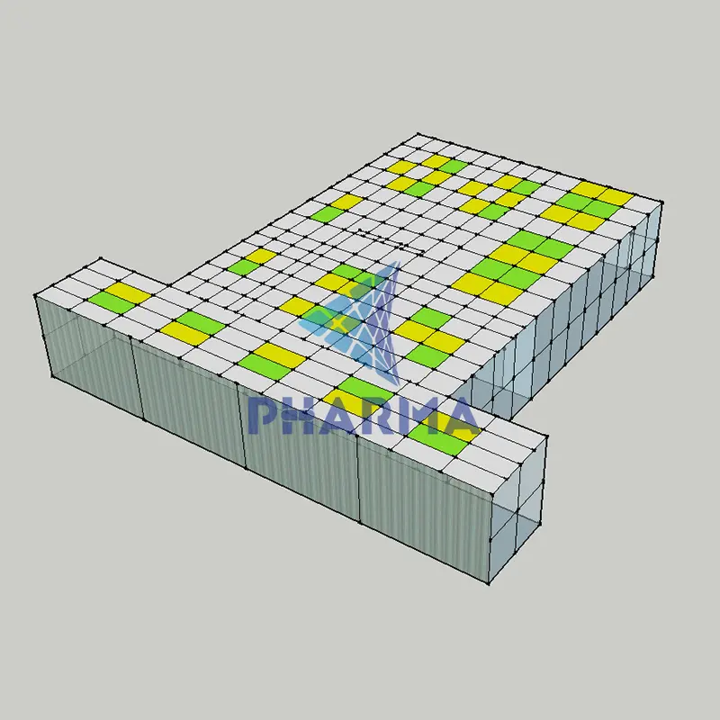 Le laboratoire de dispositifs médicaux utilise une cabine propre avec filtre hepa 3