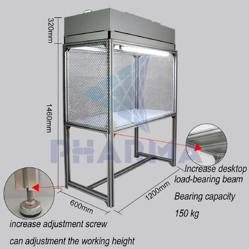 Industrial Clean Booth/Down Flow Booth 6
