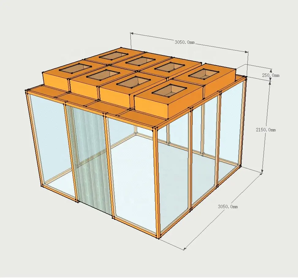 Dynamic Design Clean Booth for Medical Device 6