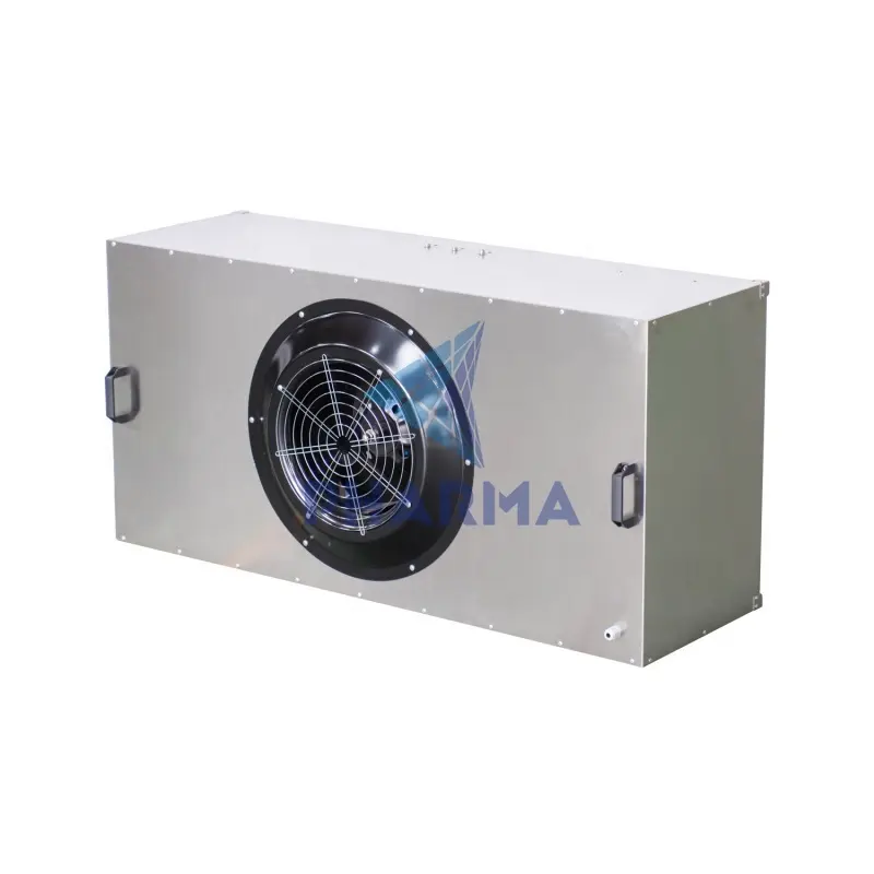 Sala limpia para unidad de filtro de ventilador Clase de limpieza alta 22,6*22,6 pulgadas FFU 3