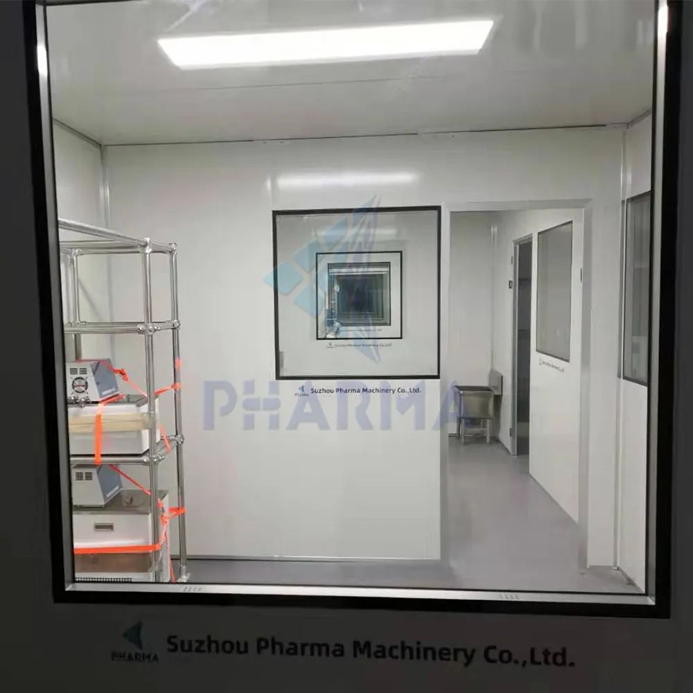 Salle blanche modulaire pour machine d'extraction d'huile de CBD 6