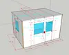 20 Feet Container House Small Prefabricated Houses 2