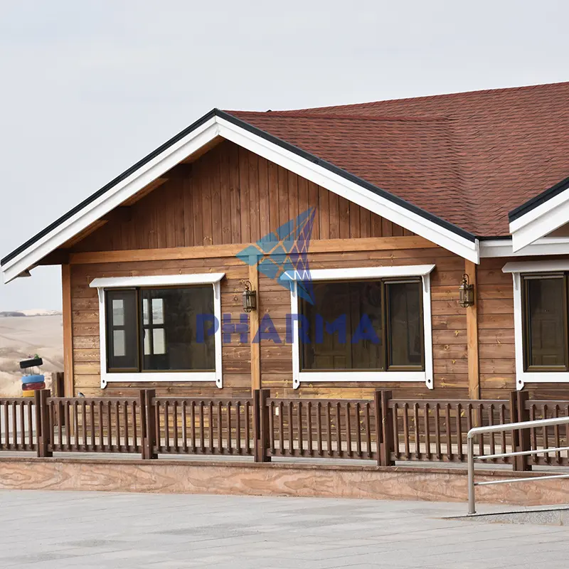 Maison de conteneur de vie de conteneur de bureau préfabriqué léger 6